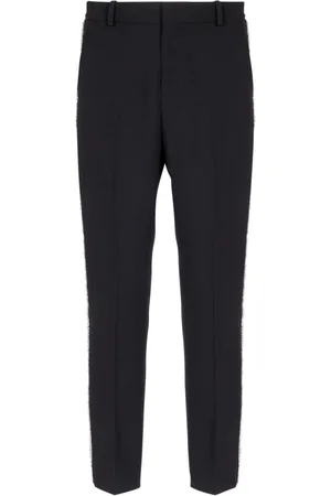 Balmain Byxor, Herr, S, Broderade grain de poudre byxor