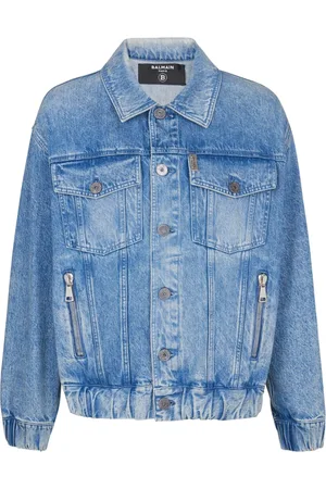 Balmain Jacka, Herr, M, Bomull, Jeansjacka