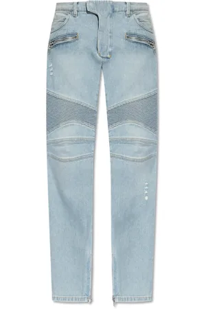 Balmain Jeans, Herr, W30, Bomull, Jeans med logotyp