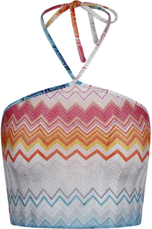 Missoni Topp, Dam, S, Polyester, Zigzag Cutout Tank Top