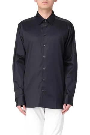 Emporio Armani Skjorta, Herr, 3Xl, Bomull, Klassisk Vit Skjorta