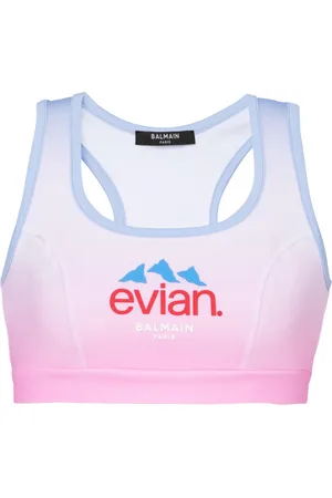 Balmain Sport, Dam, 2Xs, Polyester, Sport-BH med logotryck