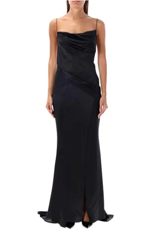 Givenchy Klänning, Dam, S, Elegant Svart Maxi Klänning