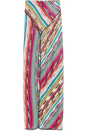 Missoni Kjol, Dam, S, Rosa Fuchsia Kjol Fram Slits
