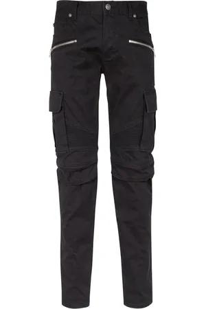 Balmain Byxor, Herr, W30, Bomull, Bomulls cargobyxor