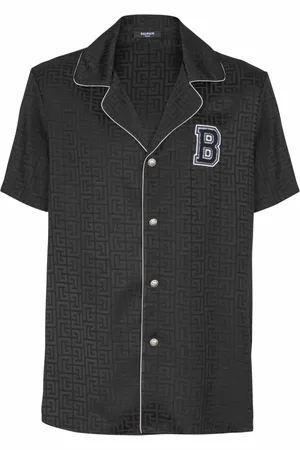 Balmain Skjorta, Herr, 2Xl, Varsity pyjama skjorta
