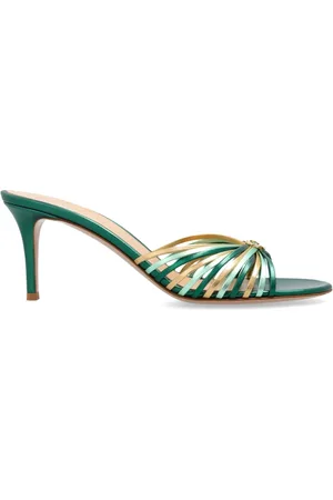 Gianvito Rossi Skor, Dam, 40 EU, Läder, Vyna klackmules
