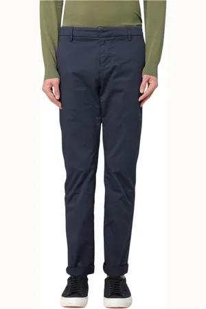 Dondup Byxor, Herr, W32, Gröna Slim Fit Casual Byxor