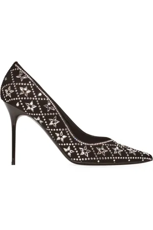 Balmain Skor, Dam, 36 EU, Mocka, Ruby pumps i mocka med kristaller