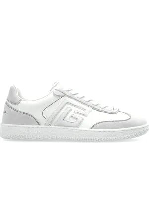Balmain Skor, Dam, 41 EU, Läder, Sneakers med logotyp