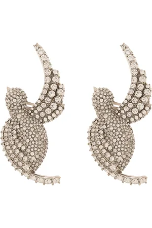 Balmain Accessoarer, Dam, ONE Size, Svala clip-on örhängen