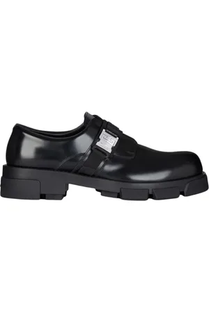 Givenchy Skor, Herr, 41 EU, Läder, Svart Läder Spänne Loafers
