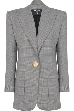 Balmain Jacka, Dam, L, Ulljacka med 1 knapp