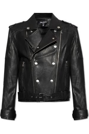 Balmain Jacka, Herr, M, Läder, Läderjacka