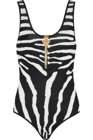 Balmain Topp, Dam, S, Zebra jacquard body