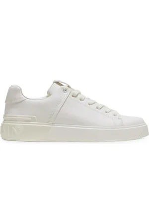 Balmain Skor, Dam, 36 EU, Läder, B-Court tränare i kalvskinn
