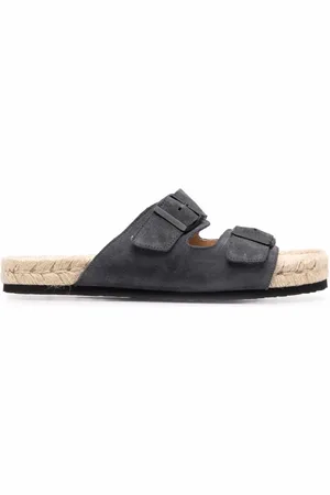 MANEBI Skor, Herr, 41 EU, Grå Sandaler för Sommarstil