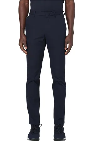 HUGO BOSS Byxor, Herr, M, Bomull, Blå SlimFit Stretch Byxor