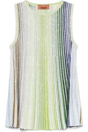 Missoni Topp, Dam, M, Grön Topp för Kvinnor
