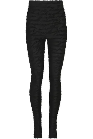 Balmain Byxor, Dam, S, Monogram Tights för snygg look