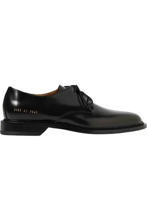 COMMON PROJECTS Skor, Herr, 40 EU, Läder, Svart Läder Klassisk Sko