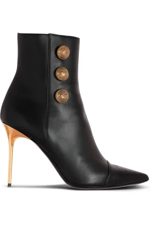 Balmain Skor, Dam, 40 EU, Läder, Läder Roni ankelboots