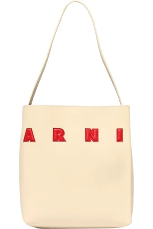 Marni Väska, Dam, ONE Size, Läder, Elegant Läder Axelväska
