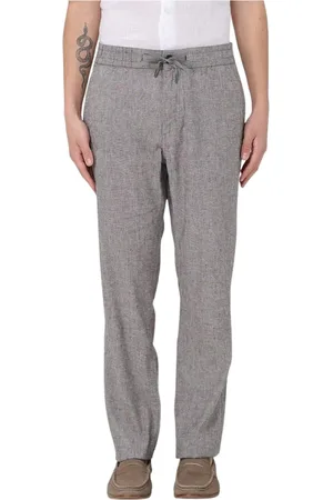 HUGO BOSS Byxor, Herr, W31, Bomull, Dragsko Avslappnade Byxor