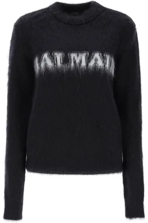 Balmain Stickade tröjor & koftor, Dam, XS, Sweatshirts