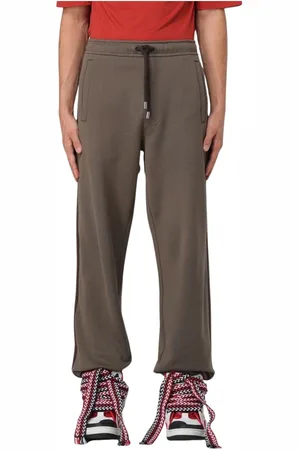 Lanvin Byxor, Herr, M, Bomull, Beige Avslappnade Sweatpants