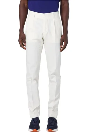 Incotex Byxor, Herr, L, Mångsidiga Beige Byxor för Män