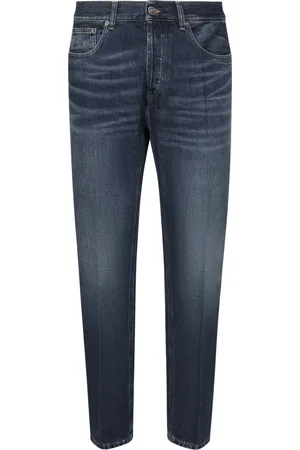 Dondup Jeans, Herr, W36, Denim, Mörkblå Slim Fit Jeans