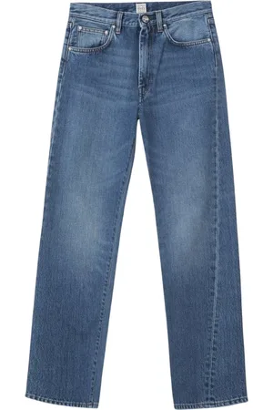 Totême Jeans, Dam, W27, Denim, Twisted Seam Denim Byxor