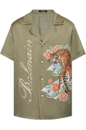 Balmain Skjorta, Herr, S, Skjorta med korta ärmar