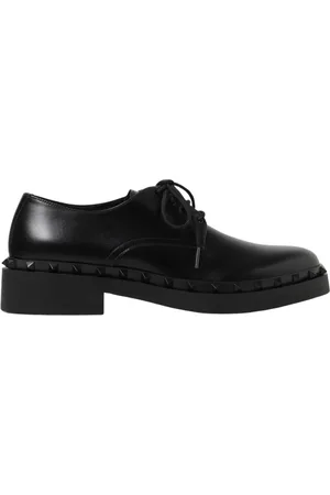 VALENTINO GARAVANI Skor, Herr, 41 1/2 EU, Läder, Studded Brogue Oxford Skor