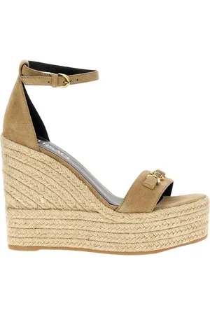 VERSACE Skor, Dam, 40 EU, Platform Wedge Sandaler
