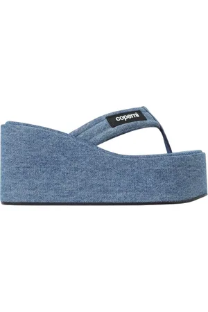 COPERNI Skor, Dam, 40 EU, Denim, Denim Kilklack Sandaler