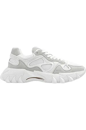 Balmain Skor, Herr, 43 EU, Läder, Basket B-East Läder Sneakers