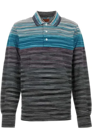 Missoni Topp, Herr, M, Broderad Piquet Polotröja