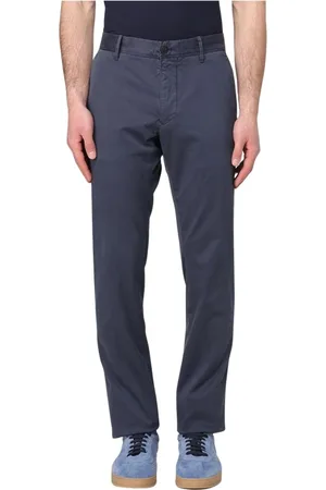 Incotex Byxor, Herr, W34, Bomull, Klassisk Passform Beige Chinos Byxor