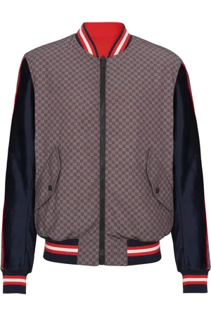 Balmain Jacka, Herr, S, Polyester, Mini monogram bomberjacka