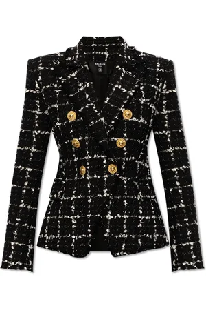 Balmain Jacka, Dam, S, Tweed, Tweed blazer