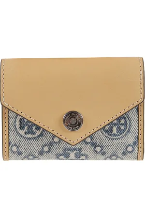 Tory Burch Accessoarer, Dam, ONE Size, Plånbok med knappstängning och flera fickor