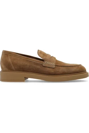 Gianvito Rossi Skor, Herr, 43 EU, Läder, Skor Harris typ loafers