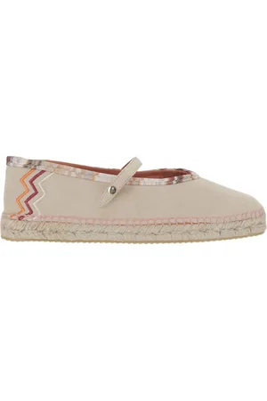 Missoni Skor, Dam, 38 EU, Espadriller med Rund Tå och Raffia