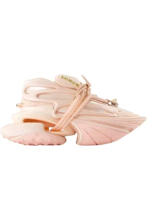 Balmain Skor, Dam, 39 EU, Läder, Rosa Unicorn Låga Sneakers - Läder