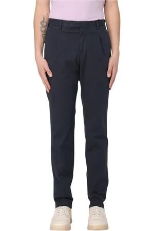 PT Torino Byxor, Herr, S, Blå Slim-Fit Kjolbyxor