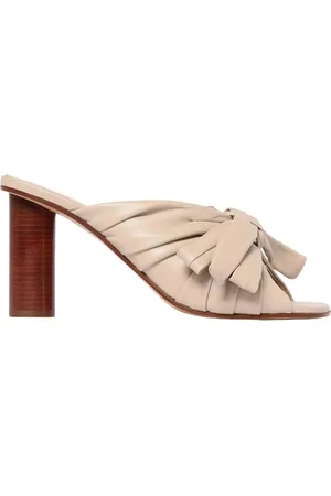 J.W.Anderson Skor, Dam, 39 EU, Svarta Bow Detalj Klack Sandaler