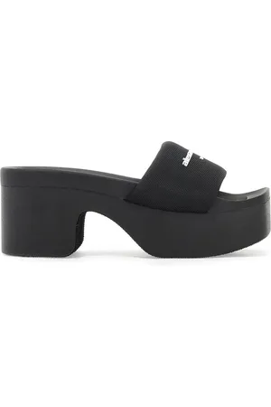 Alexander Wang Skor, Dam, 38 EU, Nylon, Höjda Plattformsmules