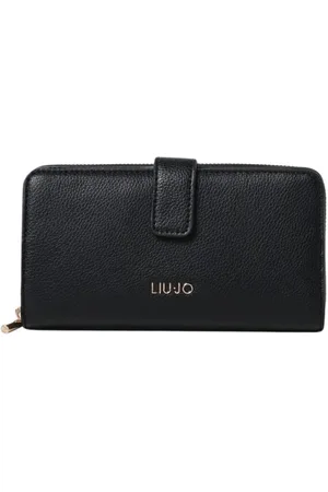 Liu Jo Accessoarer, Dam, ONE Size, Läder, Läder dragkedja plånbok